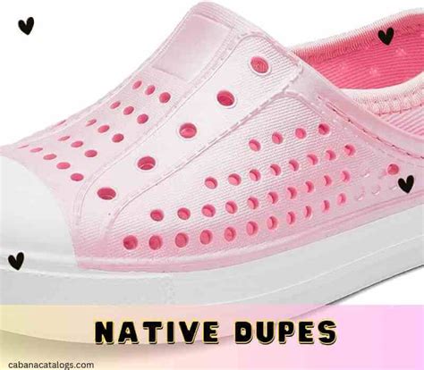 native shoes dupe|native dupes shoes.